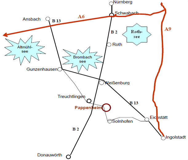 main streets map