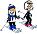 Cross-country skiers